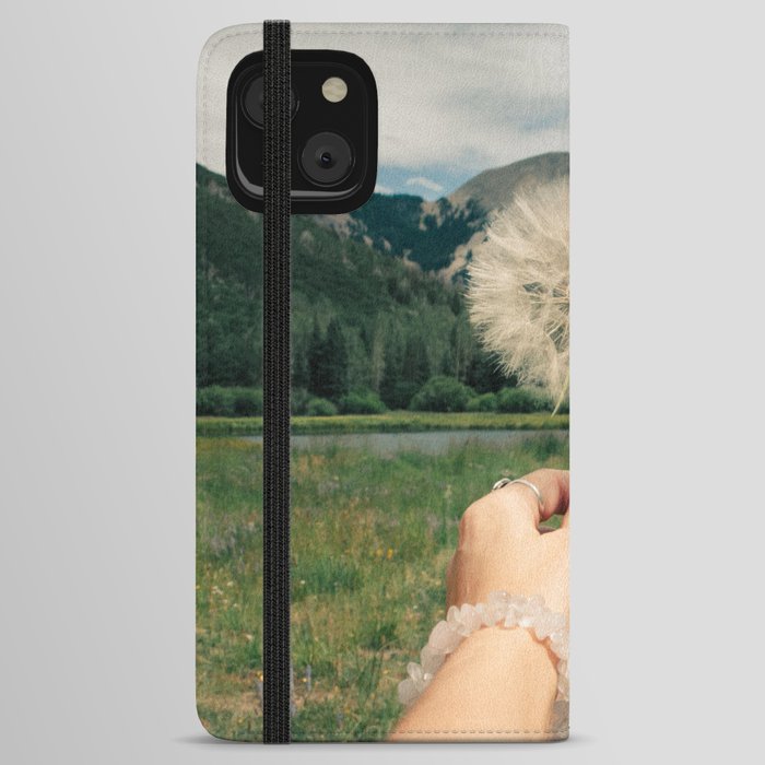 I wish I was in the mountains iPhone Wallet Case