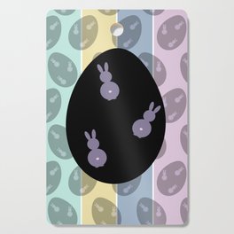 Honey Bunny Easter Eggs Cutting Board