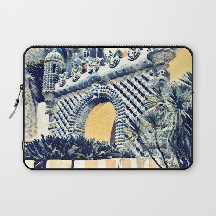 Exotic Palace of Pena garden in japanese style Laptop Sleeve