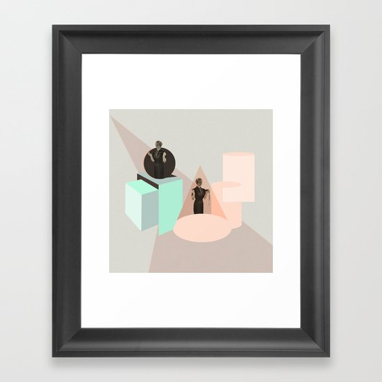 Not Constant Framed Art Print