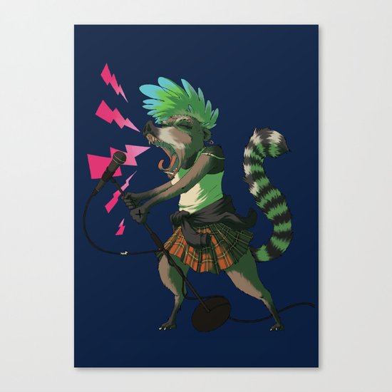 C is for Coatimundi Canvas Print