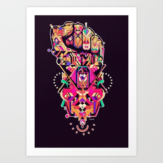 hand 2 Art Print