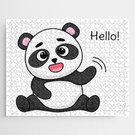 Friendly panda Jigsaw Puzzle