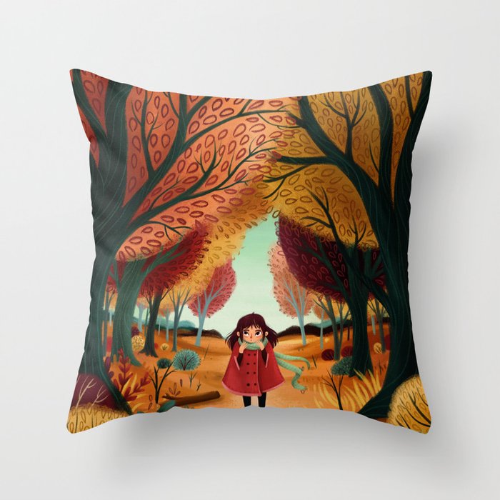 Autumn Throw Pillow