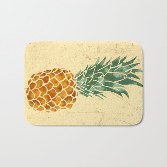 Pineapple Bath Mat