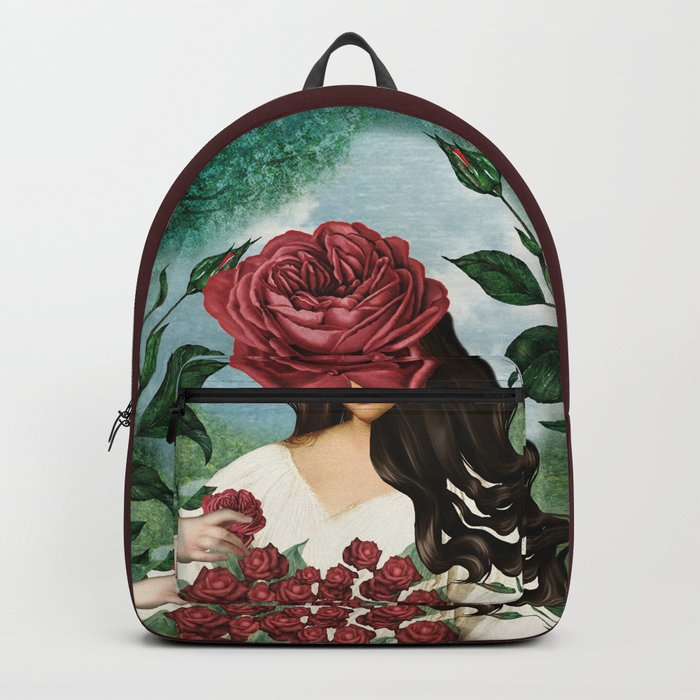 She loves roses Backpack