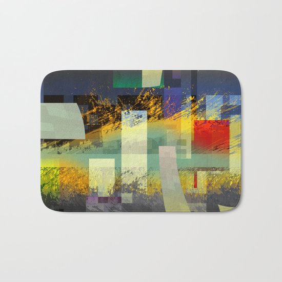 internal struggle 1f Bath Mat