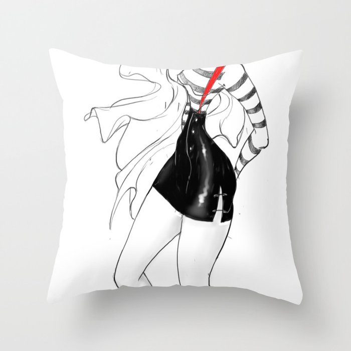 Don't mess with the Clown! Throw Pillow