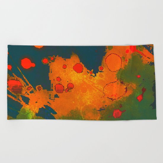 Firestarter Beach Towel