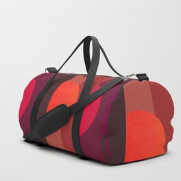 Abstraction_SUNSET_RED_BOHEMIAN_POP_ART_Minimalism_0124A Duffle Bag
