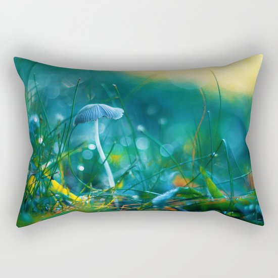Emerging to Ocean Rectangular Pillow