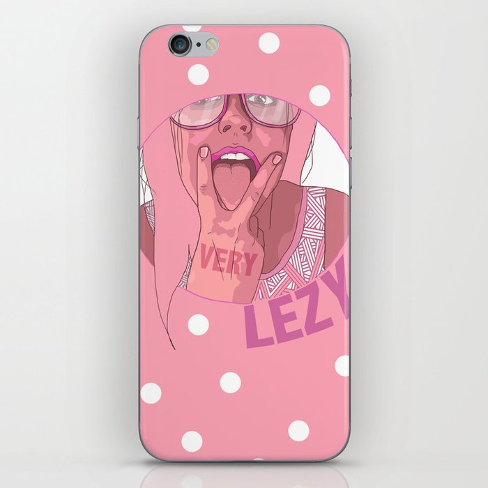 very lezy iPhone Skin