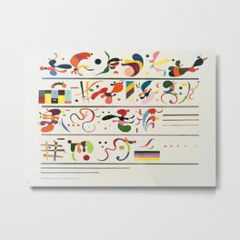 Wassily Kandinsky Succession Metal Print | Arte, Digitalart, Watercolor, Abstractart, Artwork, Wassily, Drawing, Sketch, Artist, Artoftheday 