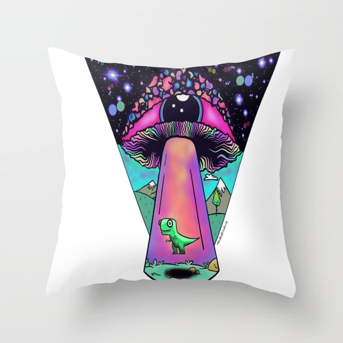 Alien throw pillow shop