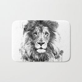 Lion Bath Mat | Lioncubroar, Lionofjudah, Lionelnation, Lionending, Lioneatsbaby, Lioncat, Drawing, Lionmaker, Lionking, Lionearns 