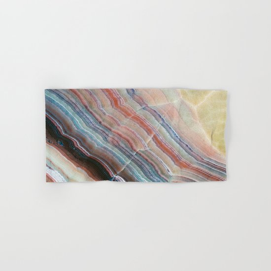 Pastel Onyx Marble Hand & Bath Towel