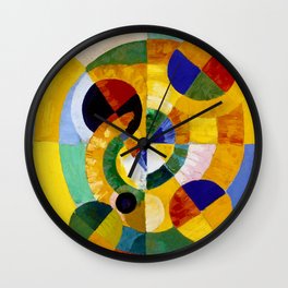 Robert Delaunay "Circular forms" detail 2. Wall Clock | Expressionism, Delaunay, Arthistory, Artmasters, Masterpiece, Circular, Frenchartist, Colorful, Frenchart, Forms 