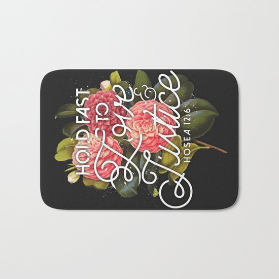 Love and Justice Bath Mat