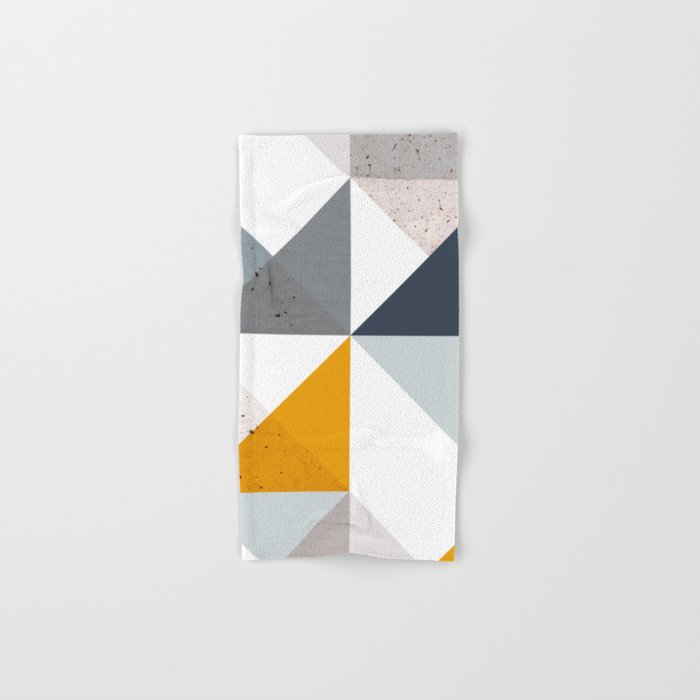 Modern Geometric 18/2 Hand & Bath Towel