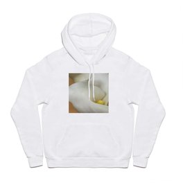 White Calla Lily Flowers Hoody