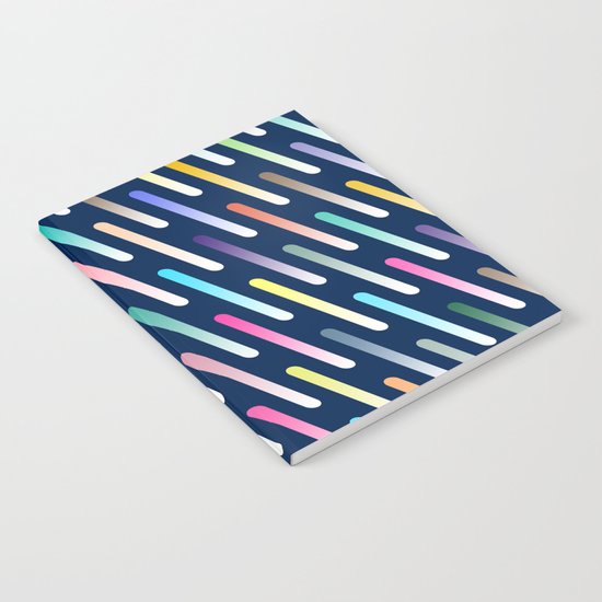 Abstract cosmic rain Notebook