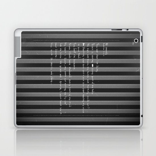 blackframe/18 seconds Laptop & iPad Skin