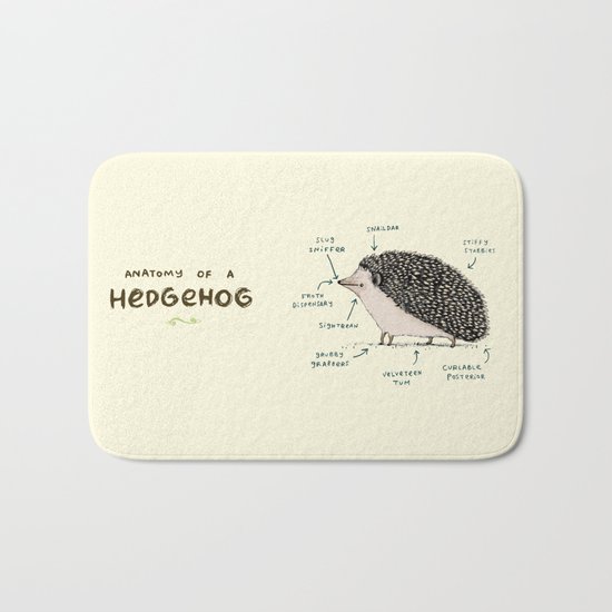 Anatomy of a Hedgehog Bath Mat