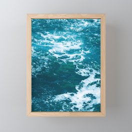 Ocean Waves #2 | Pacific Northwest | Travel Photography Framed Mini Art Print