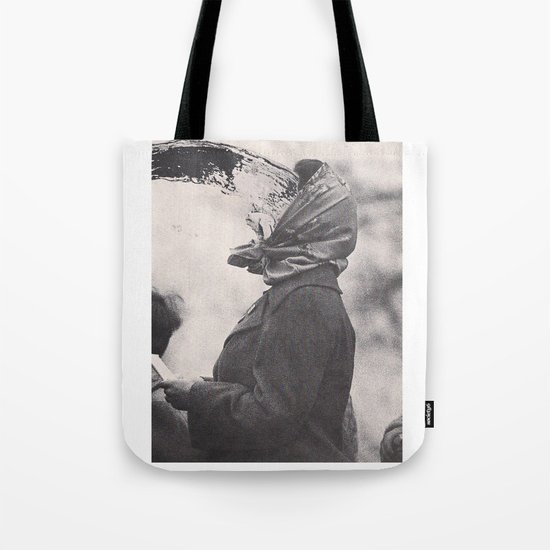 Human Water Fountain Tote Bag