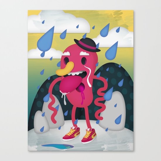 Drip Drop Canvas Print