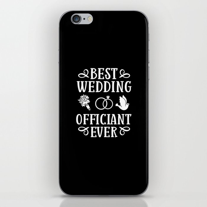 Wedding Officiant Marriage Minister Funny Pastor iPhone Skin
