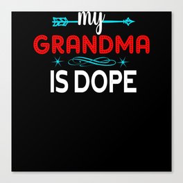 Best Grandma Ever Funny Grandma Gifts Canvas Print