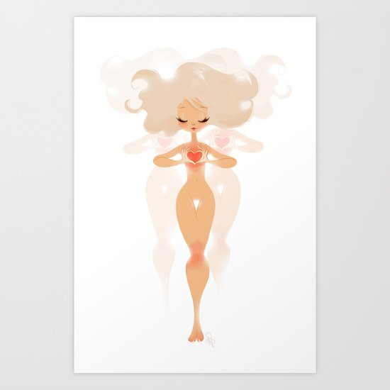 Occupy Your Heart Art Print