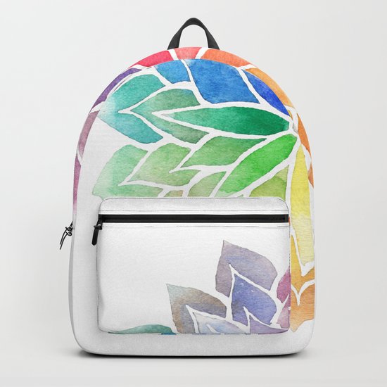 Multicolor Mandala Backpack
