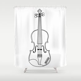 Violin #1 Shower Curtain