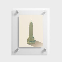 Empire State New York City Floating Acrylic Print