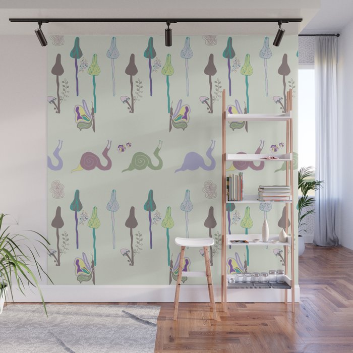 Enchanted Forest Wall Mural By Sackseeka