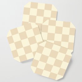 Muted Checkerboard Coaster