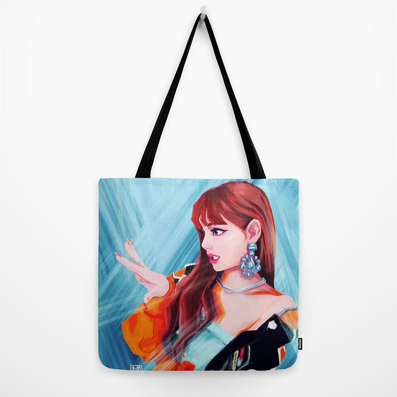 Blackpink Lisa Tote Bag By Ohdeerkamilla Society6