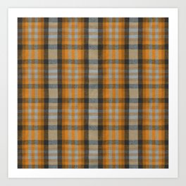 The Great Class of 1986 Jacket Plaid Art Print