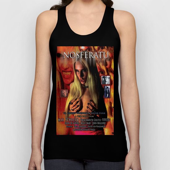 Nosferatu vs. Father Pipecock & Sister Funk (2014) -Movie Poster Unisex Tank Top