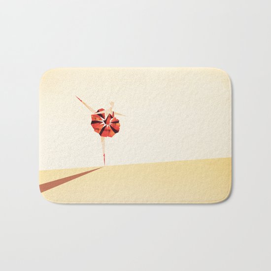 The Ballance ( Girl on fire) Bath Mat