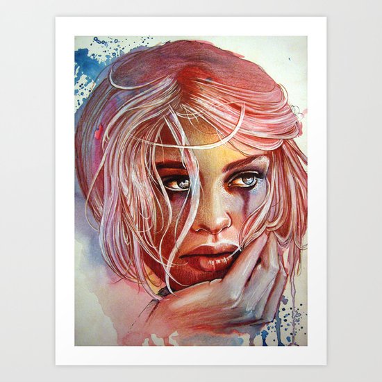 Cotton Candy (VIDEO IN DESCRIPTION!!!) Art Print