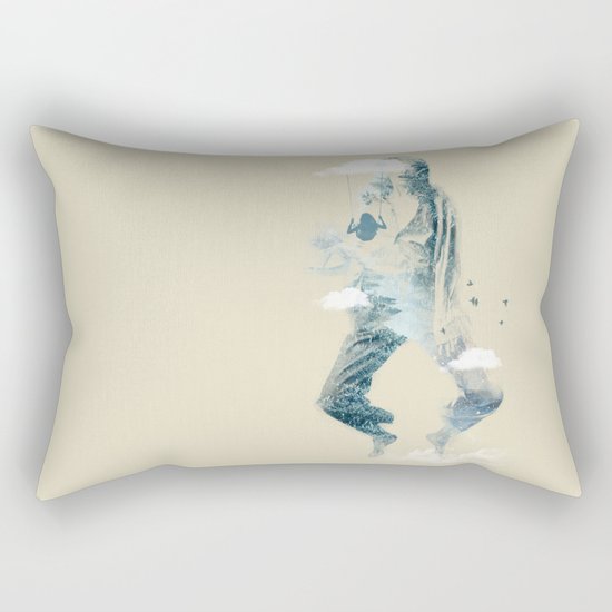 Free Falling Rectangular Pillow