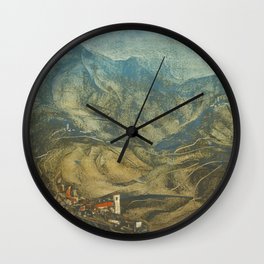 George Fred Keck - Appenines, Umbria (1964) Wall Clock
