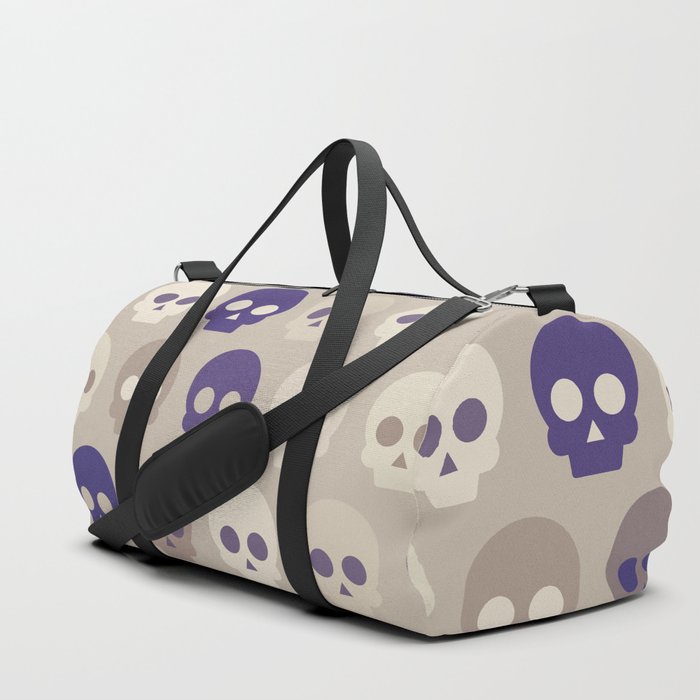 Colorful Cute Skull Pattern Duffle Bag