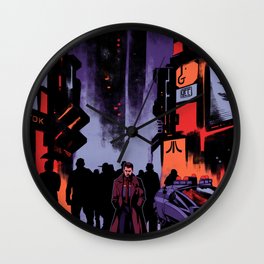 Blade Runner Los Angeles Wall Clock