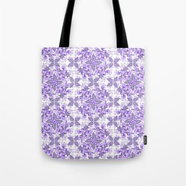 Peonies and Paisley in Purple Tote Bag