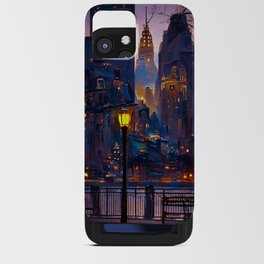 Nights of New York City iPhone Card Case