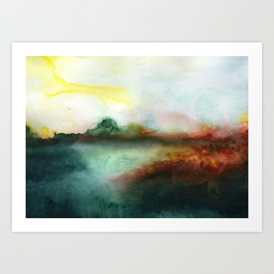 Mourning Morning Art Print